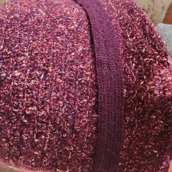 Betmar New York vintage cloche maroon woamns hat - Picture 11 of 14